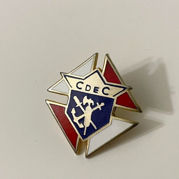 Knights of Columbus Pin Chevaliers de Colomb Quebec C de C Pin - Picture 9 of 9